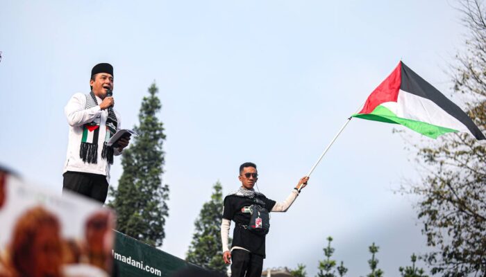 Dari Kota Bandung, Semangat Bela Palestina Menggema