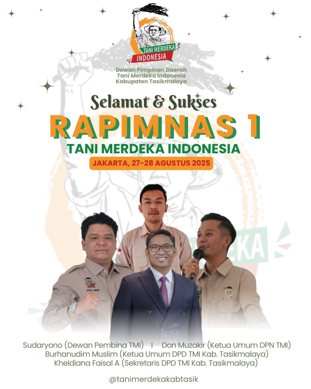 Rapimnas ke-1 Tani Merdeka
