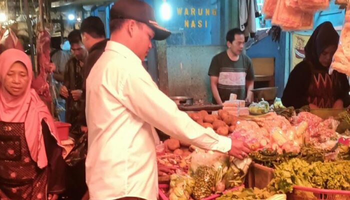 Muhammad Nasir: Harga dan Stok Pangan di Pasar Tanjungsari Masih Stabil