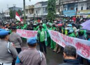 Imbas Kejadian di Jakarta, Ratusan Driver Ojol Datangi Mapolres Tasik Kota