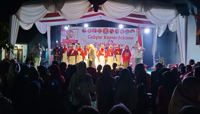 Meriah! Panggung Hiburan Agustusan di Perum Ambar Tanjung Sari Resident