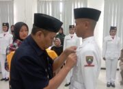 Paskibraka Pamulihan Resmi Dikukuhkan, Camat: Paskibraka Orang Pilihan, Miliki Rasa Nasionalisme