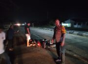 Kecelakaan Maut di Jalan Pantura, Satlantas Polres Indramayu Olah TKP, Korban Diduga Mabuk
