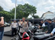 Polrestabes Bandung Amankan Puluhan Unit Motor Hasil Curian dari Lima Tersangka