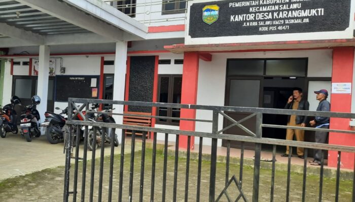 Mobil Dinas Pemdes Karangmukti Hilang dari Halaman Kantor Desa