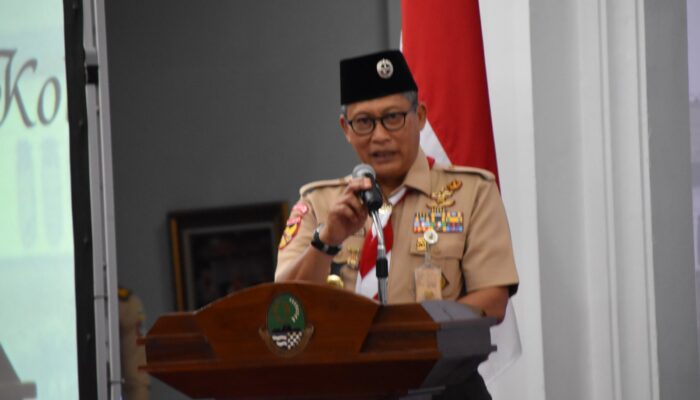 Ketua Kwarnas Apresiasi Kwarda Jabar | Terbanyak Daftarkan Anggota di Aplikasi Ayo Pramuka