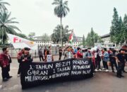 Sentuhan Humanis Mojang Lodaya, Unjuk Rasa 1 Tahun Pemerintahan Prabowo-Gibran di Jabar Aman dan Damai