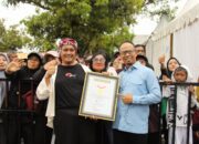 2.417 Porsi Kupat Tanjung Tasik Pecahkan Rekor MURI