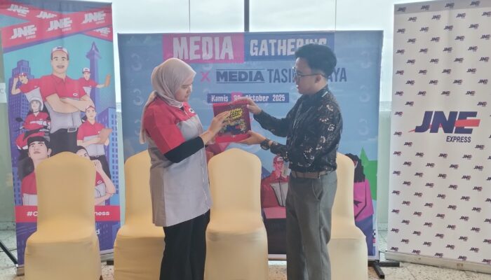 Lewat Kopdar Media, JNE Tasikmalaya Perkuat Kolaborasi