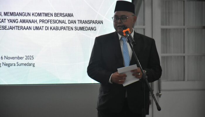 Baznas Sumedang: Zakat Ibarat Raksasa Tidur, Kini Saatnya Kita Bangunkan Bersama