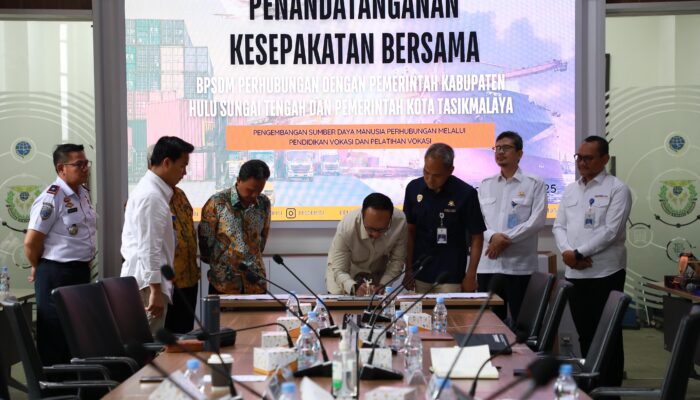 Pemkot Tasikmalaya dan Kemenhub Jalin Kerja Sama Pengembangan SDM Transportasi