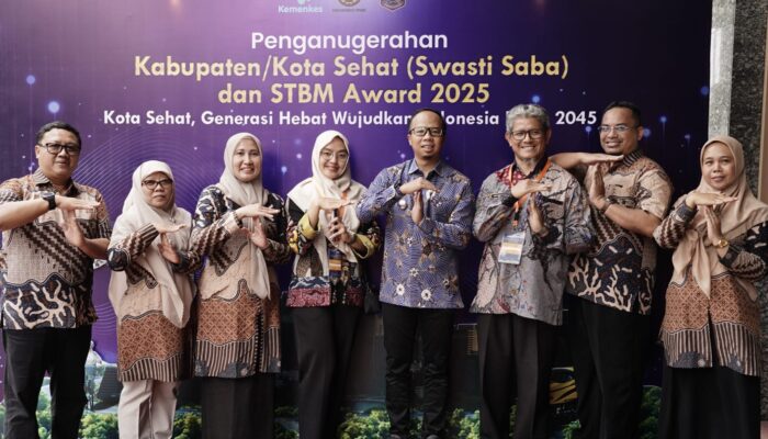 Pemkot Tasikmalaya Raih Kota Sehat, Masuk Juara 4 Nasional STBM