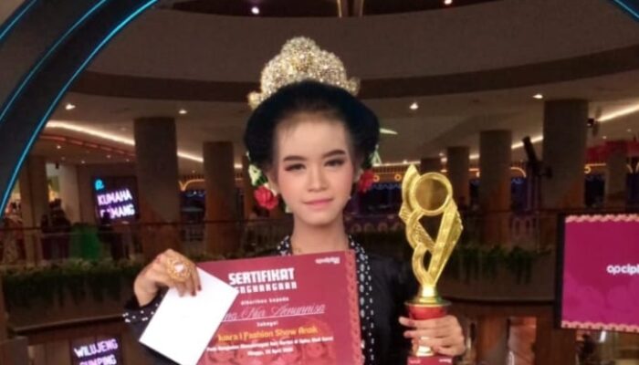 Siswa SDN 2 Pakuwon Garut Raih Prestasi Bidang Modeling
