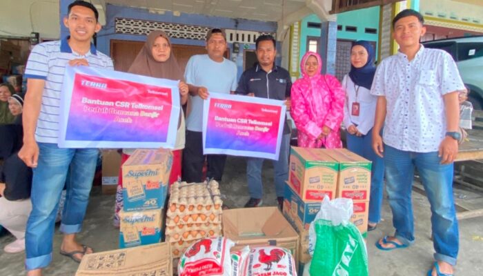 Telkomsel Salurkan Bantuan Sosial dan Percepatan Pemulihan Jaringan di Aceh, Sumatera Utara, dan Sumatera Barat