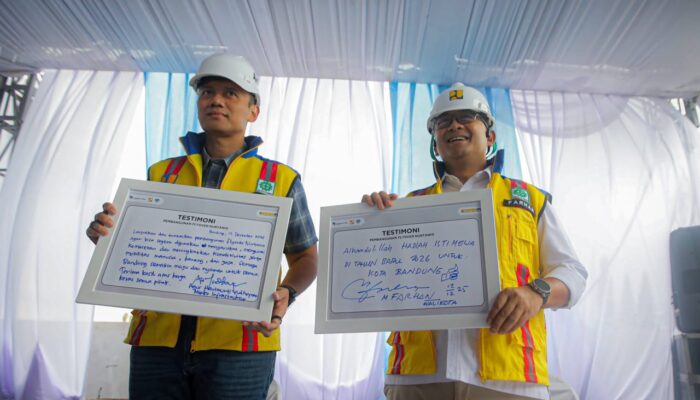 Menteri AHY Tinjau Proyek Flyover Nurtanio, Target Selesai Akhir Tahun