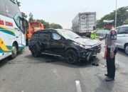 Polda Jabar Sigap Tangani Tabrakan Beruntun di Tol Cipali Jelang Tahun Baru