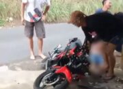 Motor Hantam Pilar, Pengendara Meninggal Dunia