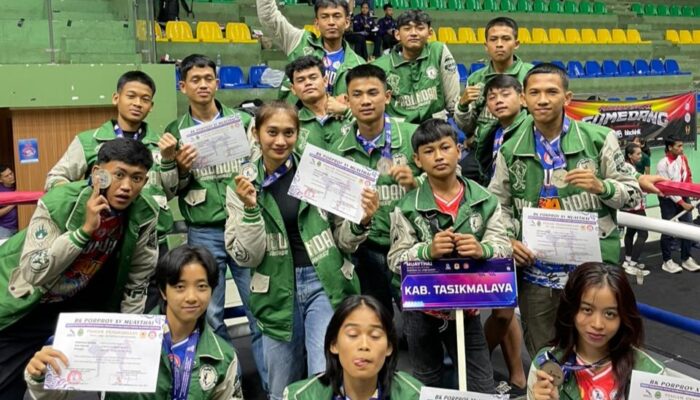 Muaythai Kabupaten Tasikmalaya Banjir Prestasi, Lolos Porprov XV Jabar