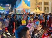 Polda Jabar Jaga Kenyamanan Kawasan Asia Afrika di Momen Tahun Baru