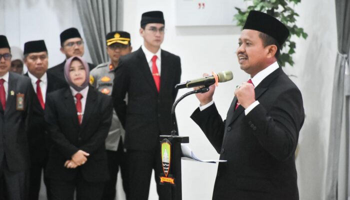 Bupati Dony:Bekerjalah dengan Hati dan Jaga Amanah