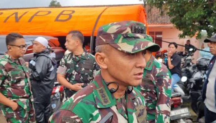 Kapendam III/Siliwangi: Belum Ada Data Valid Prajurit Jadi Korban Longsor di KBB