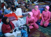 Bhayangkari Peduli, Ny. Juliati Sigit Prabowo Kirim Bantuan untuk Korban Longsor Cisarua KBB