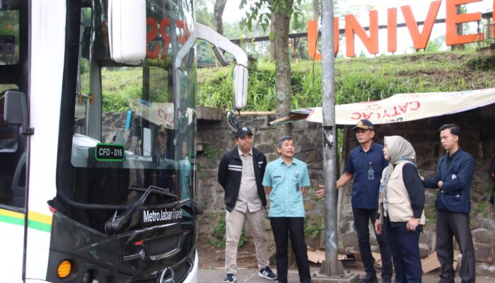 Komisi IV DPRD Jabar Tinjau Operasional BRT Bandung Raya di Jatinangor