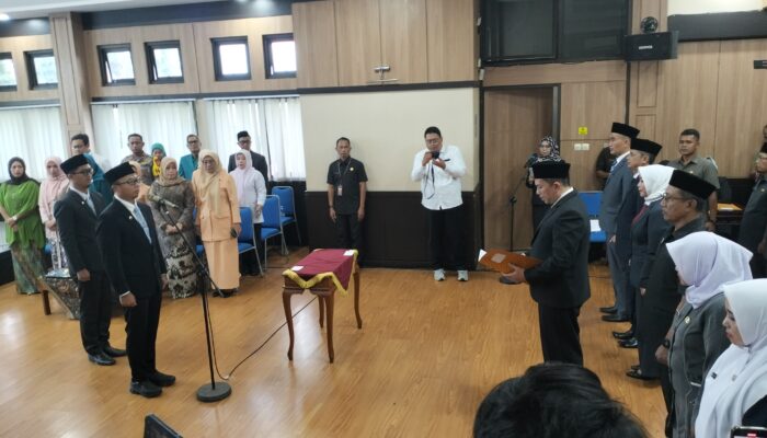 Wali Kota Tasik Lantik Pejabat Serta Kepala Sekolah