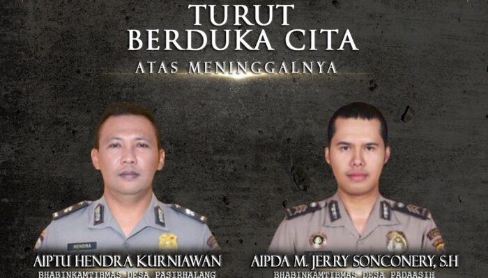 Pangdam III/Siliwangi Sampaikan Belasungkawa atas Gugurnya Dua Prajurit Bhayangkara