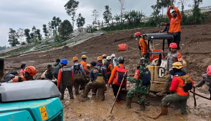 Update Longsor Pasirlangu:Fokus Cari 9 Korban yang Belum Di temukan