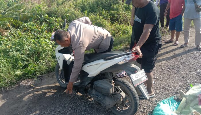 Laka Lantas di Jalur Pantura Sukra, Pengendara Motor Tewas Terlindas Truk