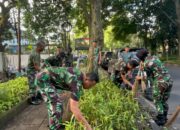 Lanal Bandung Masifkan Gerakan Bersih Lingkungan Kantor