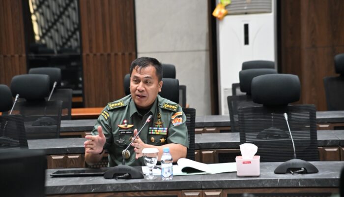 Kembangkan Sistem Pendidikan TNI AD, Kodiklatad Terima Audiensi Tim Pokja Pa Sahli Kasad