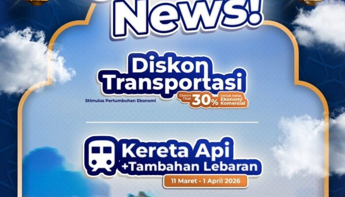 Kabar Gembira buat Pemudik, KAI Daop 2 Bandung Tebar Diskon Tiket Lebaran 30 Persen