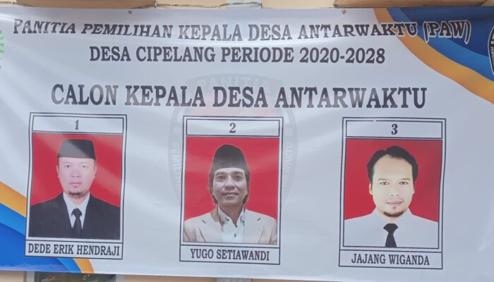 Dede Erik Hendraji Terpilih Sebagai Kepala Desa Cipelang dalam Pilkades PAW 2026