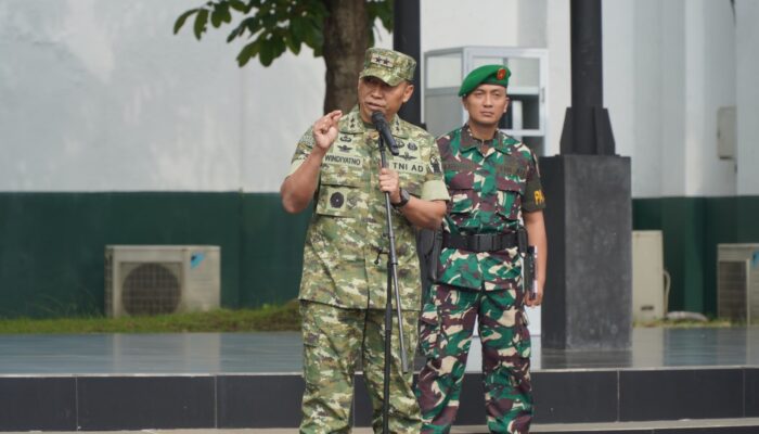 Mayjen TNI Windiyatno Tekankan Disiplin dan Kesiapsiagaan