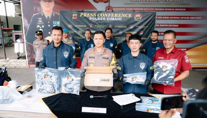 Satreskrim Polres Cimahi Bekuk Pelaku Pembunuhan Remaja di Eks Kampung Gajah