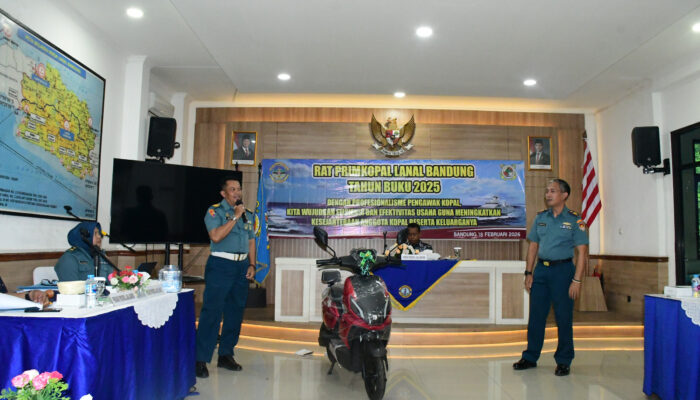 Pimpin RAT Primkopal, Kolonel Laut (P) Erfan Indra Darmawan Puji Kedisiplinan Pengurus