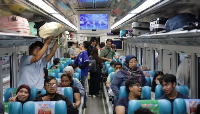 Mudik Aman Bebas Macet, Tiket KA Jarak Jauh Daop 2 Masih Tersedia