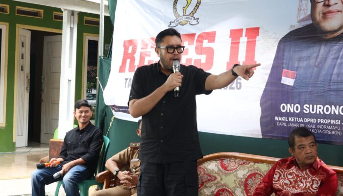 Serap Aspirasi di Indramayu, Ono Surono Soroti Persoalan Embung dan Ekonomi Rakyat