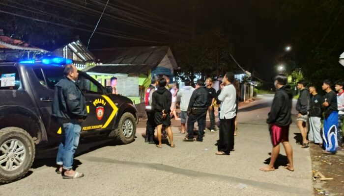 Diduga kelompok pemotor serang kampung, Satu Motor diamankan
