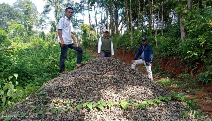 Terhambat Cuaca dan Medan Curam, Pemdes Suriamukti Beri Penjelasan Soal Proyek Rabat Beton