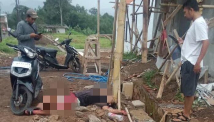 Geger! Pria Muda Ditemukan Tewas Bersimbah Darah di Jalur Proyek Perumahan Giri Mukti