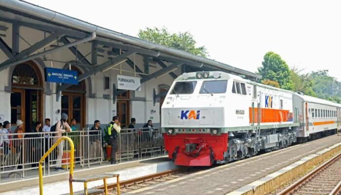 Volume Penumpang Tembus 581.103 Orang, Stasiun Purwakarta Jadi yang Terpadat