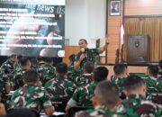 Bekali Danrem dan Dandim, Dankodiklatad Tekankan Pentingnya Berpikir Kritis Tangkal Disinformasi