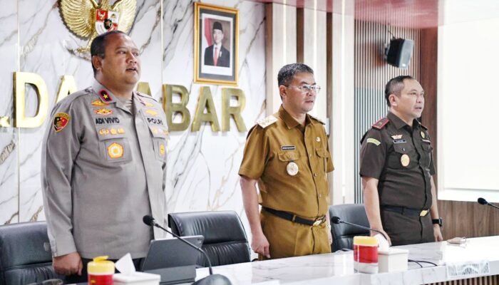 Hadiri Rakor Ops Ketupat di Polda Jabar, Erwan Setiawan Tekankan Sinergi Solid Hadapi Mudik