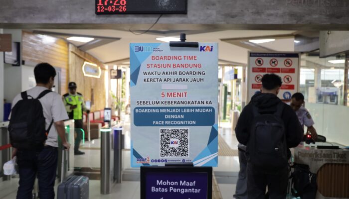 Daop 2 Bandung Wanti-wanti Pemudik: Datang Lebih Awal, Boarding Ditutup 5 Menit Sebelum Berangkat