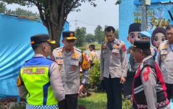 Kapolda Jabar Irjen Pol Rudi Setiawan Cek Langsung Pos Pengamanan Rest Area KM 130 A Tol Cipali