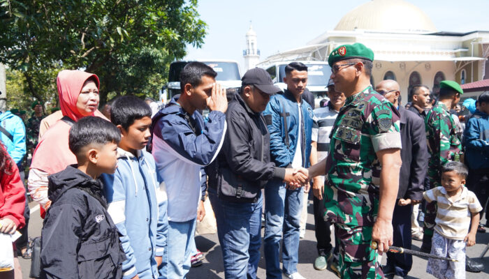 Mayjen TNI Kosasih:Lepas 162 Peserta Mudik Gratis