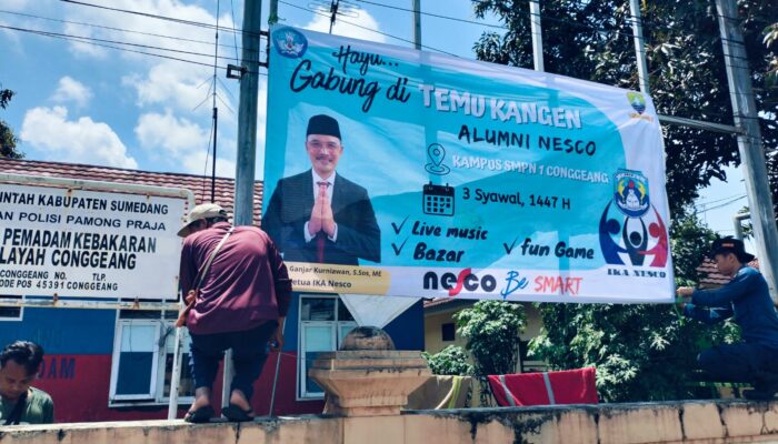 Nostalgia di Balik Gerbang Sekolah: Alumni SMPN 1 Conggeang Siap “Tepang Sono” 3 Syawal Nanti
